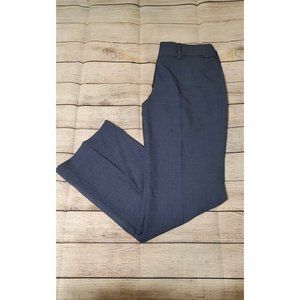 Ann Taylor Loft Julie Trouser Pants Womens 8 Petite Blue Dress Pants Slacks